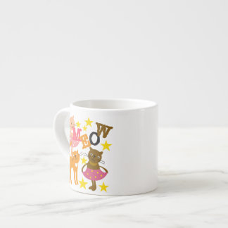 Xícara De Espresso Gatos Dançantes