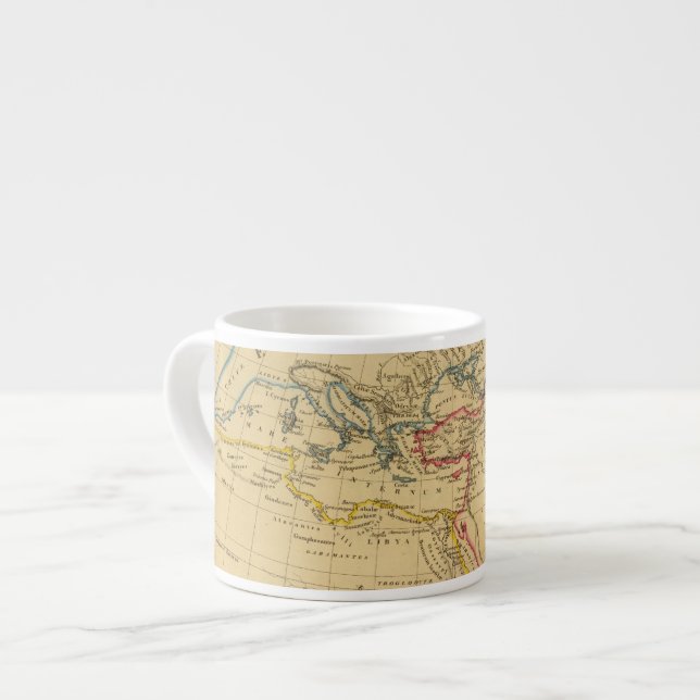 Xícara De Espresso Geografia de Herodotus (Frente Esquerda)