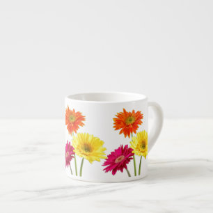 Xícara De Espresso Gerbera Daisy
