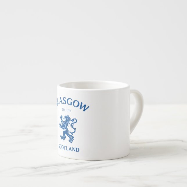 XÍCARA DE ESPRESSO GLASGOW, ESCÓCIA (Frente Esquerda)