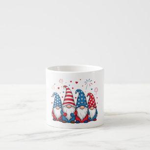 Xícara De Espresso Gnomos Americanos Cute- 68123