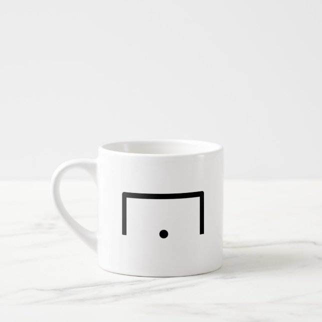 Xícara De Espresso Goal Espresso Coffee Mug (Esquerda)