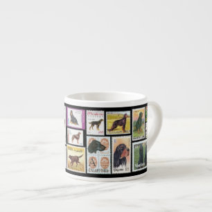 Xícara De Espresso Gordon Setter World Stamps Espresso Mug
