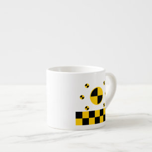 Xícara De Espresso Gráficos de marcadores de teste de travamento