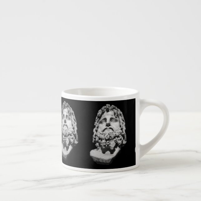 Xícara De Espresso Greco Roman Bust (Direita)