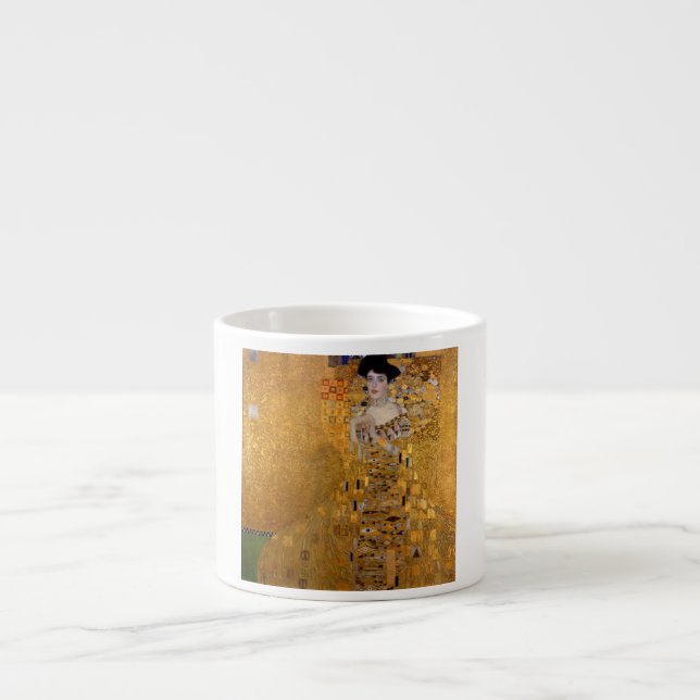 Xícara De Espresso Gustav Klimt - Adele Bloch-Bauer I. (Frente)