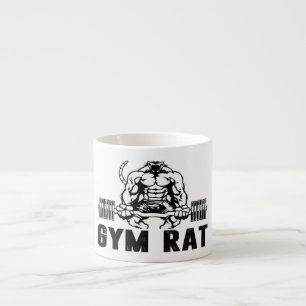 Xícara De Espresso Gym Rat