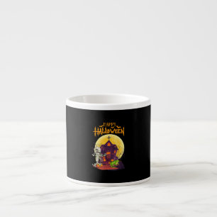 Xícara De Espresso Iguana Halloween Costume Pumpkin Funny Dog Lover