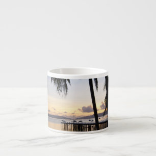 Xícara De Espresso Ilhas Whitsunday Sunset Espresso Mug