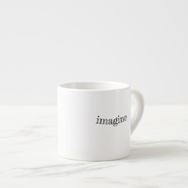 Xícara De Espresso Imagine Mug (Frente Esquerda)