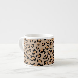 Xícara De Espresso Impressão Leopardo, Manchas Leopardo, Leopardo Cas