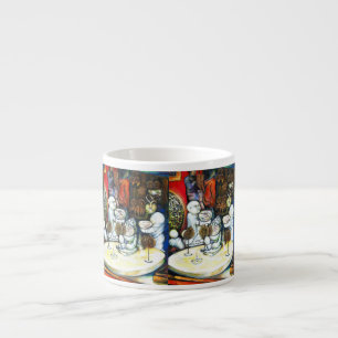 Xícara De Espresso Inabalável pelo desafio