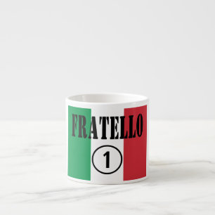 Xícara De Espresso Irmãos italianos: ONU de Fratello Numero