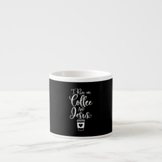 Xícara De Espresso Jesus Amor | Corro No Café E Em Jesus