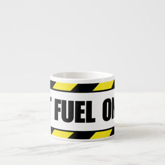 Xícara De Espresso Jet Fuel Only Aviation Decal