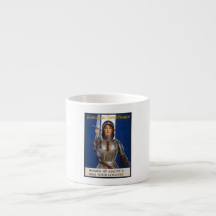 Xícara De Espresso Joana d'Arc: A Donzela de Orléans, Heroína Cavalei