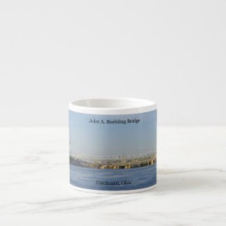 Xícara De Espresso John A Roebling Bridge espresso mug