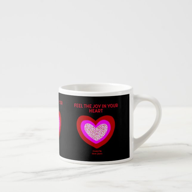 Xícara De Espresso Joyful Heart Espresso Mug (Direita)
