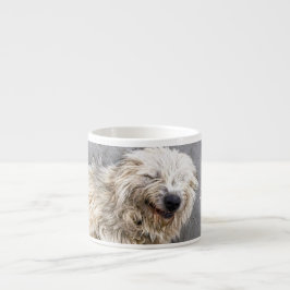 Xícara De Espresso Jumbo-Espresso-Tasse mit fröhlichem Hund und ...