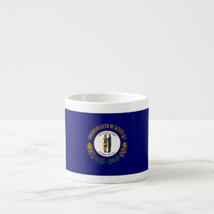 Xícara De Espresso Kentucky: Bandeira do Estado da Comunidade Bluegra