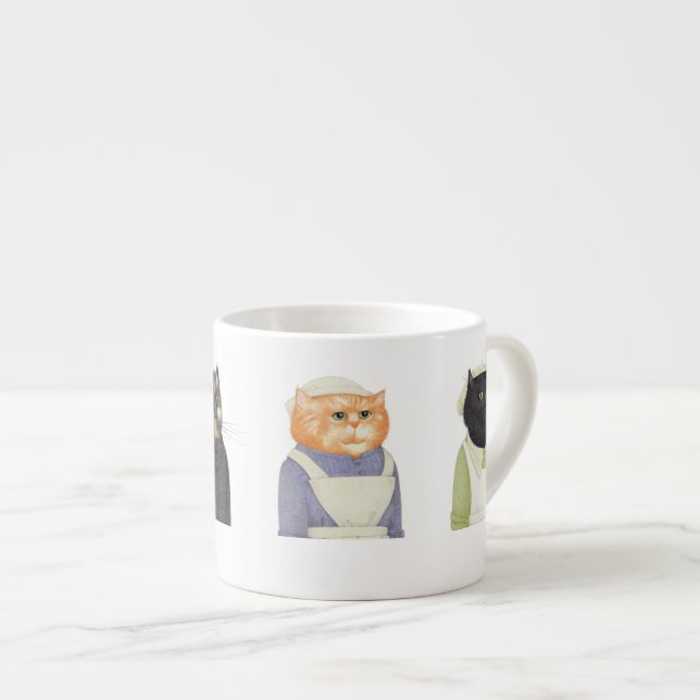 Xícara De Espresso LADY CATS Espresso Cup (Frente Esquerda)