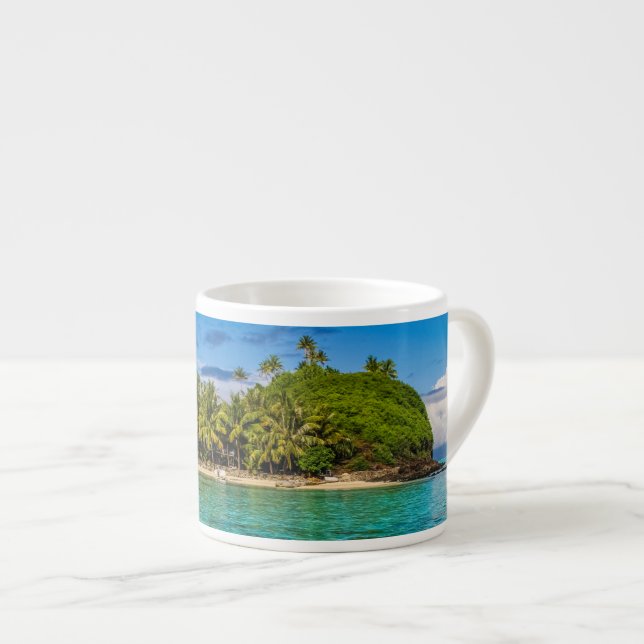 Xícara De Espresso Lagoa Bora Bora (Frente Esquerda)