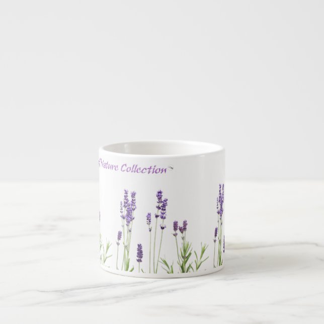 Xícara De Espresso Lavanda Espresso Mug (Frente)