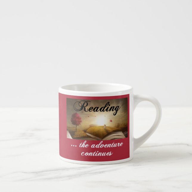 Xícara De Espresso Lendo, a aventura continua (Direita)