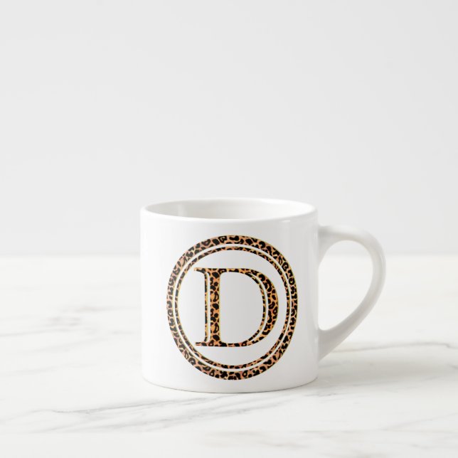 Xícara De Espresso leopardo D (Direita)