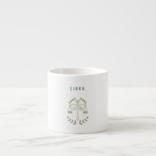 Xícara De Espresso Libra Rosa, zodíaco, signo do zodíaco