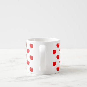 Xícara De Espresso Linha Coração