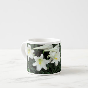 Xícara De Espresso Lírio-de-páscoa (Lilium regale)