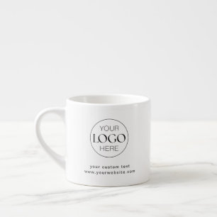 Xícara De Espresso Logotipo corporativo minimalista