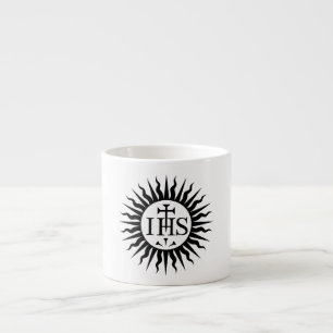 Xícara De Espresso Logotipo da Sociedade de Jesus (Jesuítas)