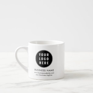 Xícara De Espresso Logotipo de empresa moderno e troca de Promocional