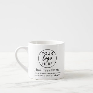 Xícara De Espresso Logotipo Empresarial Promocional Personalizado