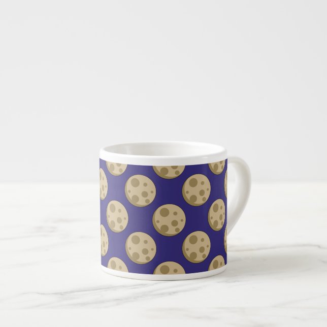 Xícara De Espresso Lua Cheia (Frente Esquerda)