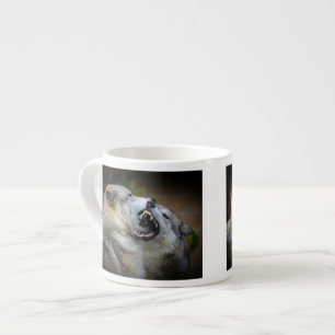 Xícara De Espresso Luta do lobo
