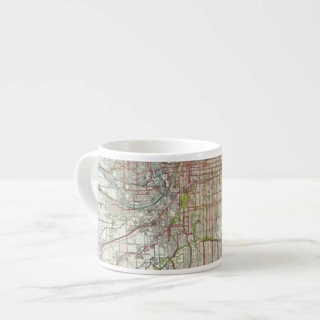 Xícara De Espresso Maior Kansas City (Frente Esquerda)