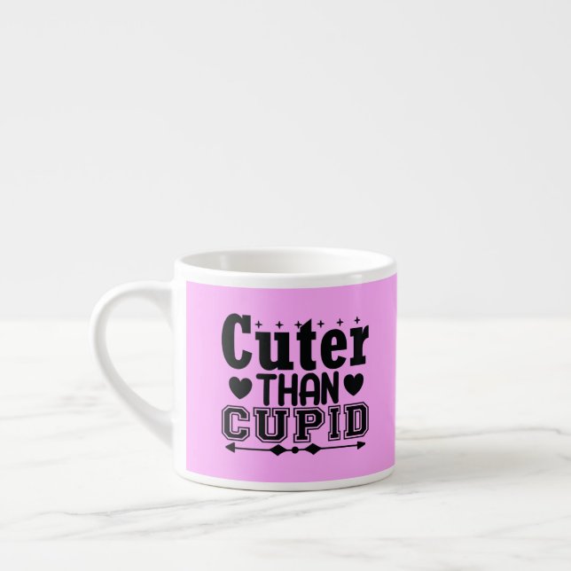 Xícara De Espresso Mais Corante Que O Cupido (Esquerda)
