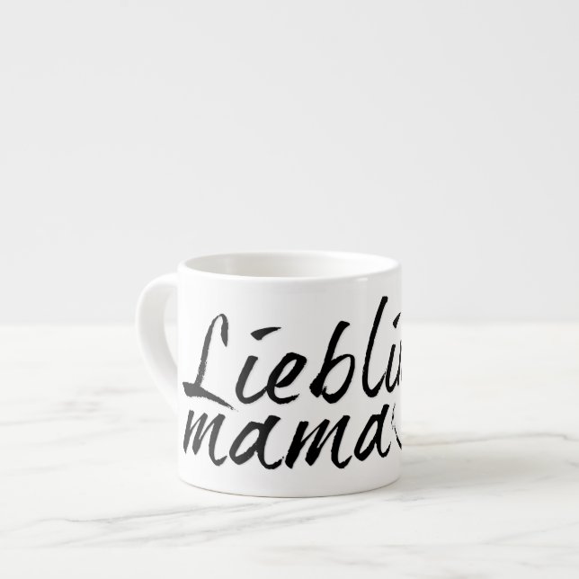 Xícara De Espresso Mamãe favorita (Frente Esquerda)