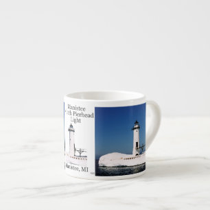 Xícara De Espresso Maniste North Pierhead Light espresso mug