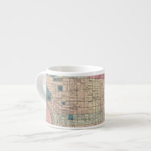 Xícara De Espresso Mapa de Philadelphfia, Pensilvânia