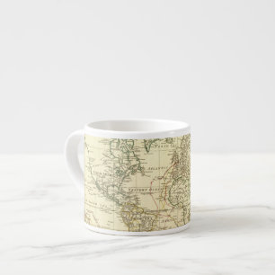 Xícara De Espresso Mapa do mundo 5