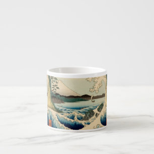 Xícara De Espresso Mar Japonês de Satta Hiroshige Art