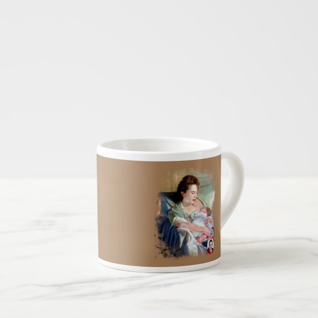 Xícara De Espresso Maternidad (Frente Esquerda)