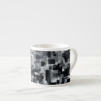 Xícara De Espresso Matriz Monocromática