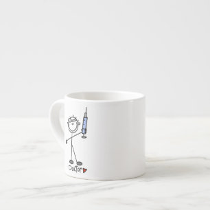 Xícara De Espresso Médico de Boneco de Palito Básico