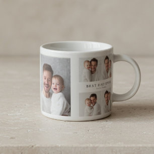 Xícara De Espresso Melhor Avô do Mundo Foto Personalizado