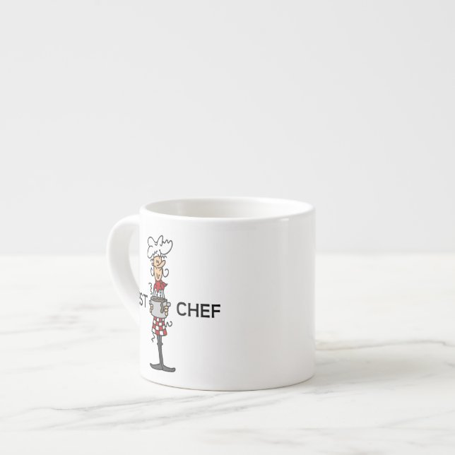 Xícara De Espresso Melhor Chef (Frente Esquerda)